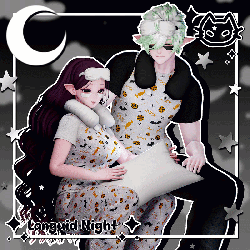 🌙 LANGUID NIGHT🌙 PJ / Pajama / Comfy Set 🌙 Sleep mask / PJ pants / shirt / neck pillow / eye mask 🌙 GM's Fem Base, VRBase Eboy, Akii V2, LPB SFW, GM Chibi Base 🌙 + Halloween, Christmas 🌙