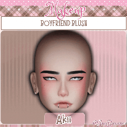 😊 Boyfriend Blush Makeup | Male Multi-Head Compatible