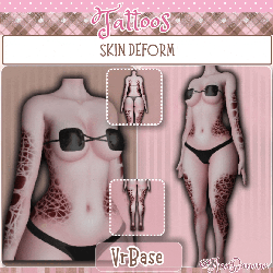 🔥 Skin Deform Tatts | Multi-Base Compatible