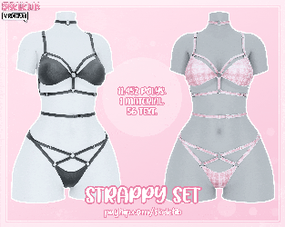 Strappy Set [E-GIRL, EMI & ANIME BASE]