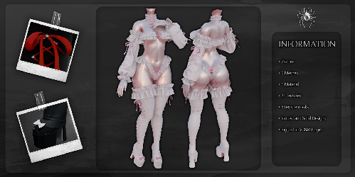 Sweet Ruffles and Ribbons Set