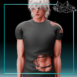 W61. Stitched and Ripped ♡ VRChat Asset