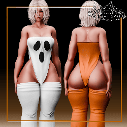 W72. Spooky Boo ♡ VRChat Asset