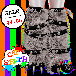 Cat Scratch | Fur Warmers + Paw Boots
