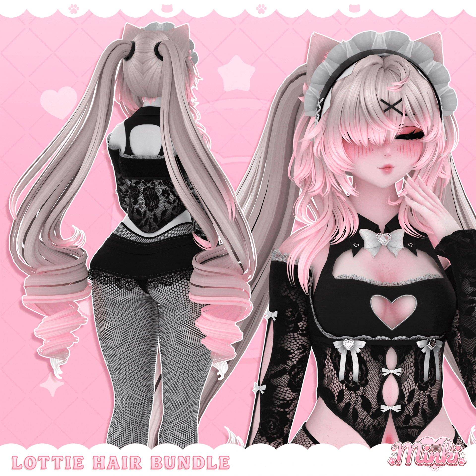 Lottie Hair・Commercial License