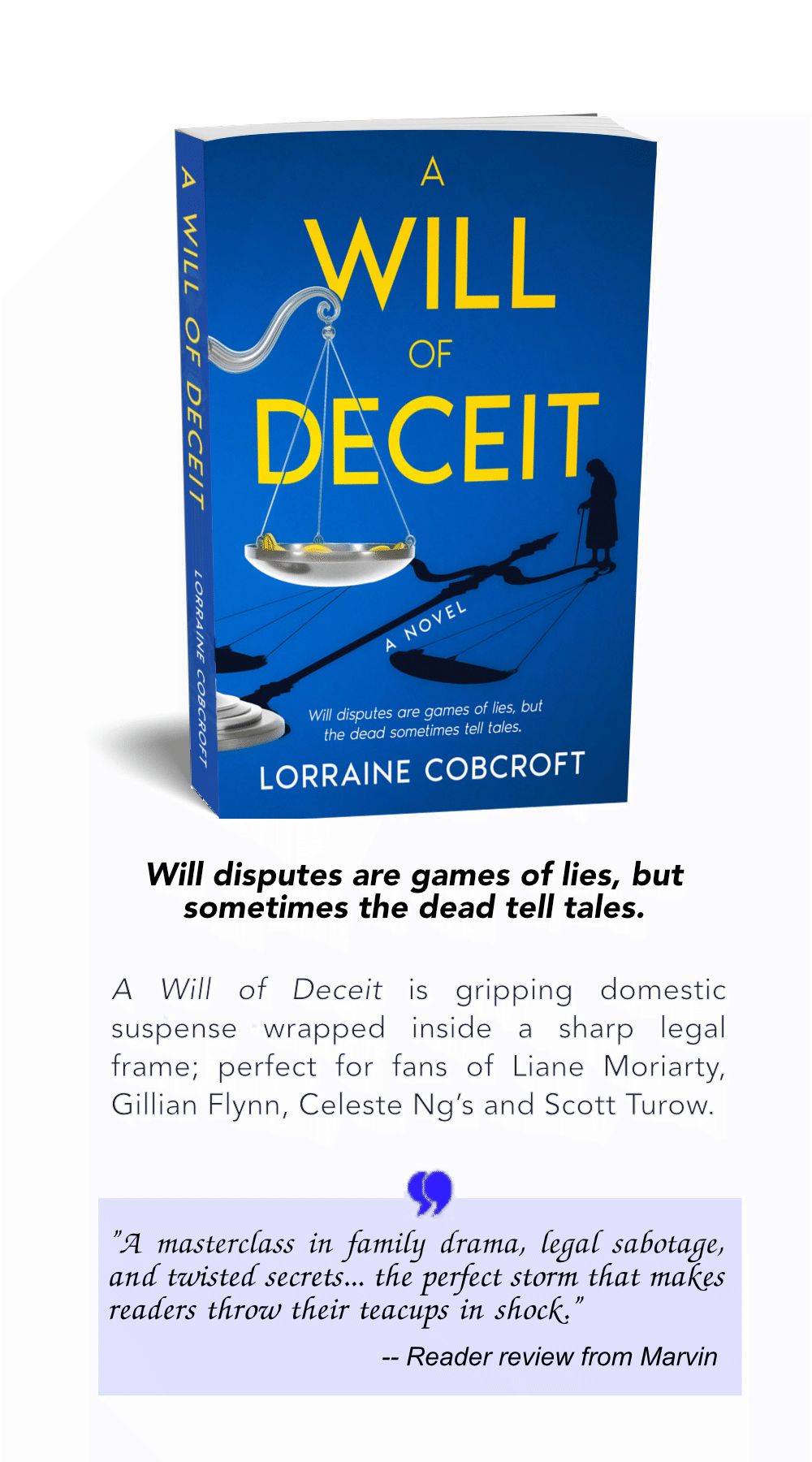 A Will of Deceit combined image