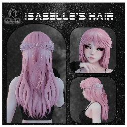 ISABELLE'S HAIR || BANGS SHAPEKEYS