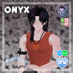 ཐི ⋅ ♰ ⋅ ཋྀ  ONYX [PC/Q, GOGO, LIMB SCALING, VRCFT]