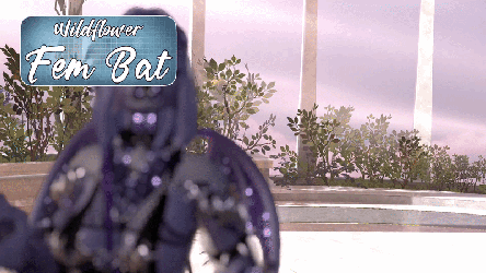 Wildflower Fem Bat - VRChat Model