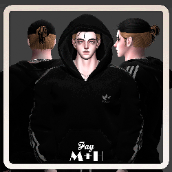 Jay | Man Bun Hair