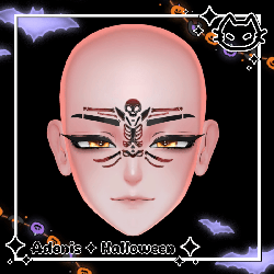 ✦ ADONIS HEAD ✦ DECALS HALLOWEEN ✦ FREE ✦
