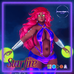 Starfire/Blackfire - $10 ($5 w/ server code) VRCFT | PC | CLONE