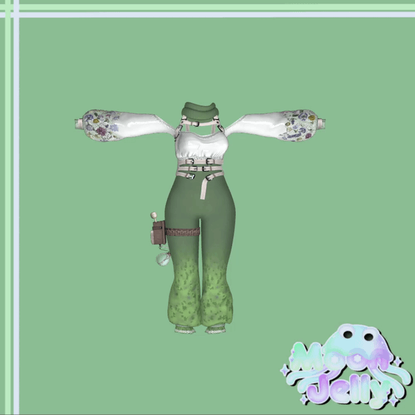 Full outfit physbones preview