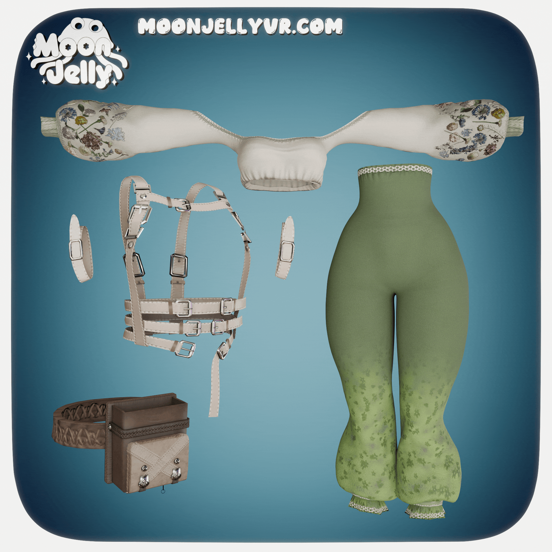Skirt and bottoms texture preview