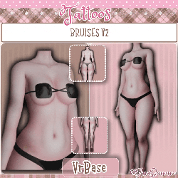 ✊ Bruises V2 Tatts | Multi-Base Compatible