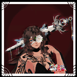 BLADE OF FATE - ( HEAD ACCESSORY )