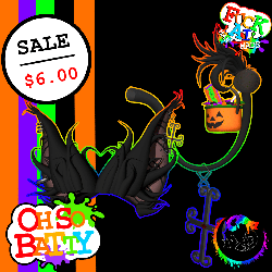 Oh So Batty | Candy Bucket Cat/Bat Set