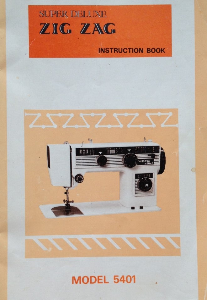 Manual Morse Super Deluxe Zig Zag 5401 Payhip