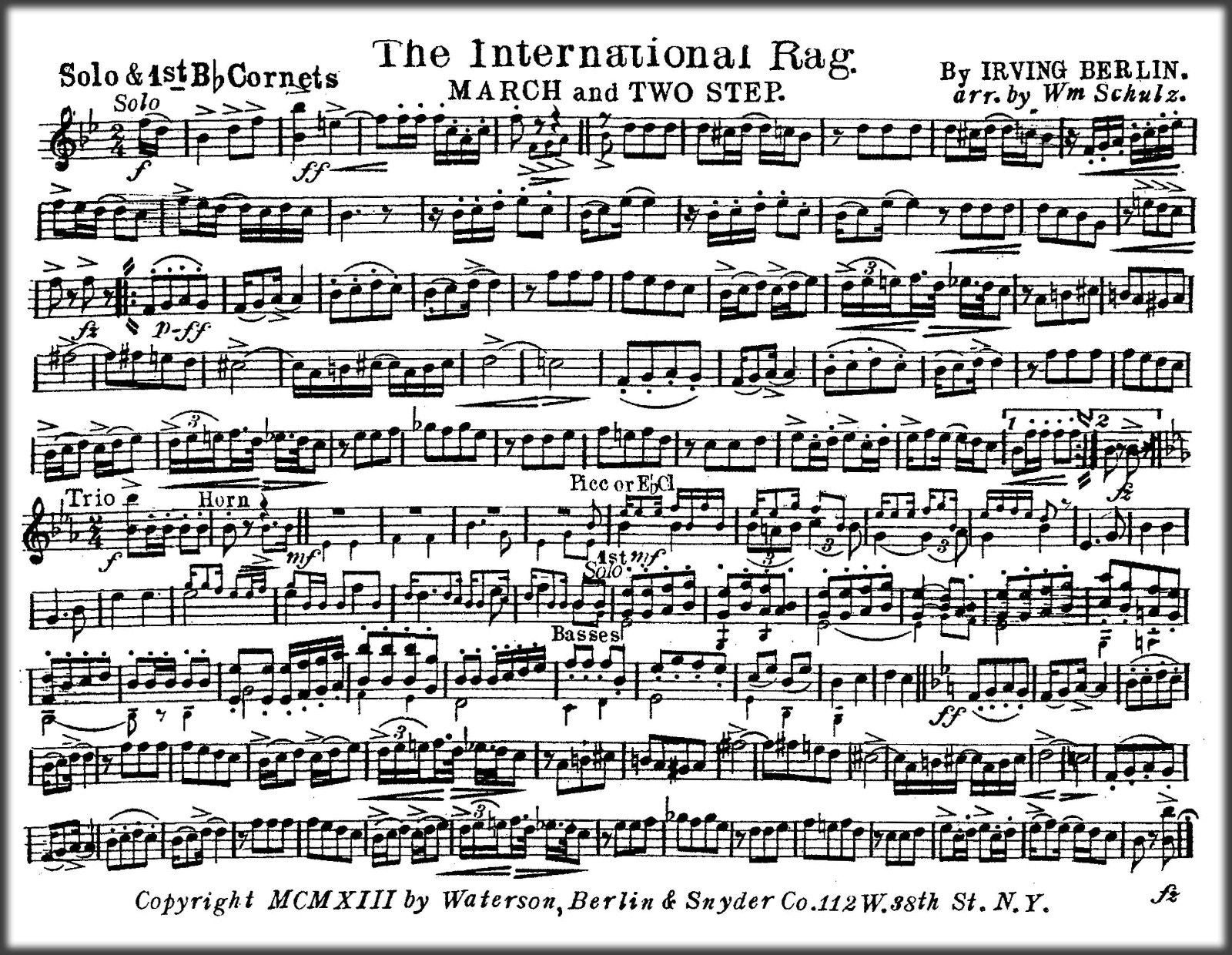 mars marching band pdf music